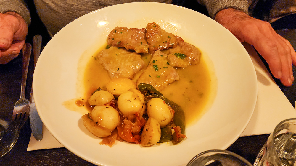 Scaloppine al Vino Bianco